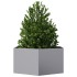 Jardinera hexagonal acero galvanizado 104x90x45