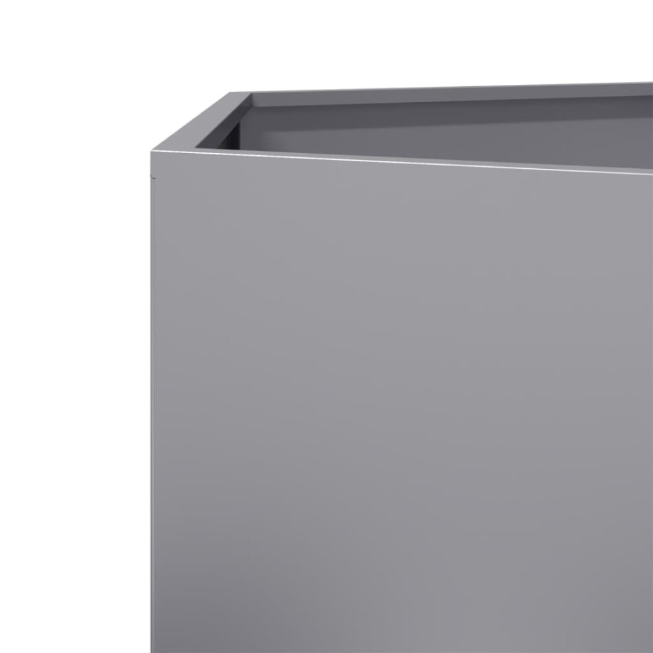 Jardinera hexagonal acero galvanizado 104x90x45