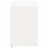 Mueble de TV de pared con luces LED blanco 100x31x45