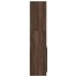 Aparador de madera de ingeniería marrón roble 63x33x140