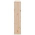 Cabecero de cama con almacenaje madera maciza de pino 135