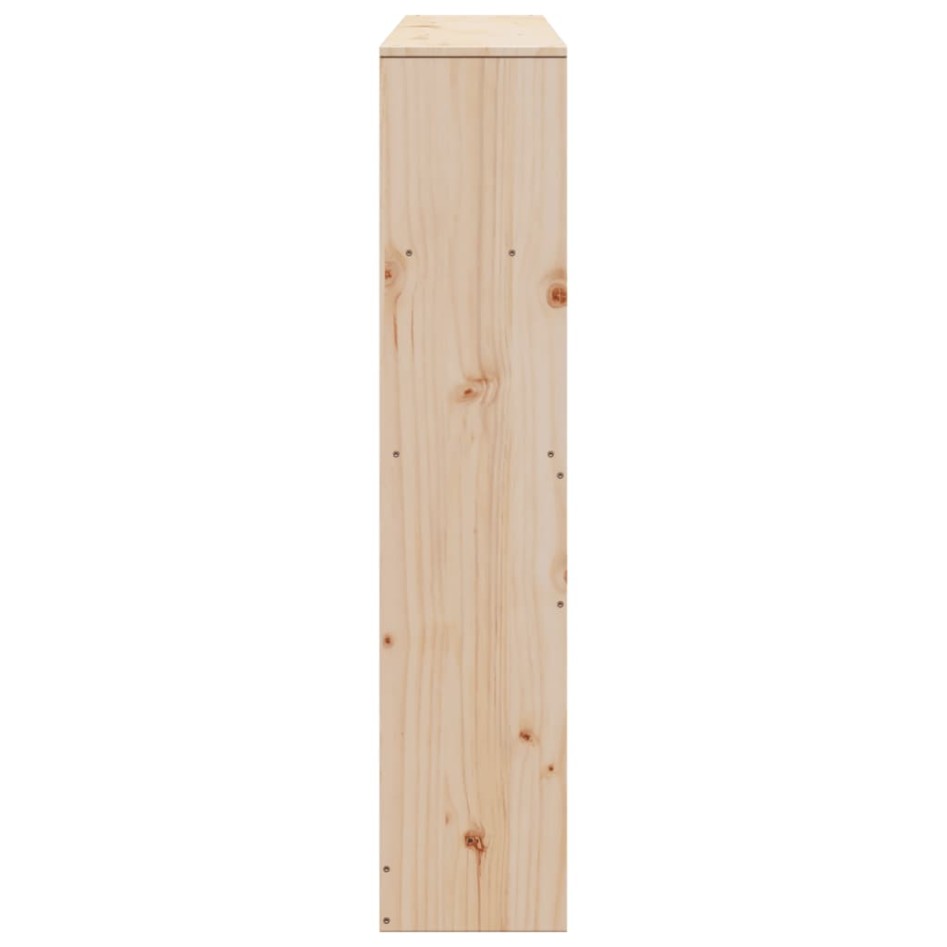 Cabecero de cama con almacenaje madera maciza de pino 135