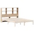 Cabecero de cama con almacenaje madera maciza de pino 135