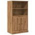 Aparador madera de ingeniería roble artisian 60x35,5x103,5