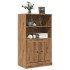 Aparador madera de ingeniería roble artisian 60x35,5x103,5