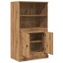 Aparador madera de ingeniería roble artisian 60x35,5x103,5