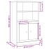 Aparador madera de ingeniería roble artisian 60x35,5x103,5