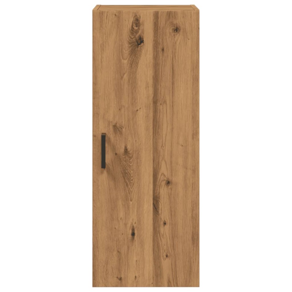 Armario de pared madera ingeniería roble artisian 34,5x34x90