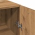 Armario de pared madera ingeniería roble artisian 34,5x34x90