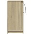 Aparador con LED madera ingeniería roble Sonoma 42,5x34x85