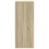Aparador con LED madera ingeniería roble Sonoma 42,5x34x85