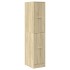 Armario botiquín madera ingeniería roble Sonoma 30x41x144,5