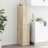 Armario botiquín madera ingeniería roble Sonoma 30x41x144,5
