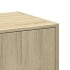 Armario botiquín madera ingeniería roble Sonoma 30x41x144,5