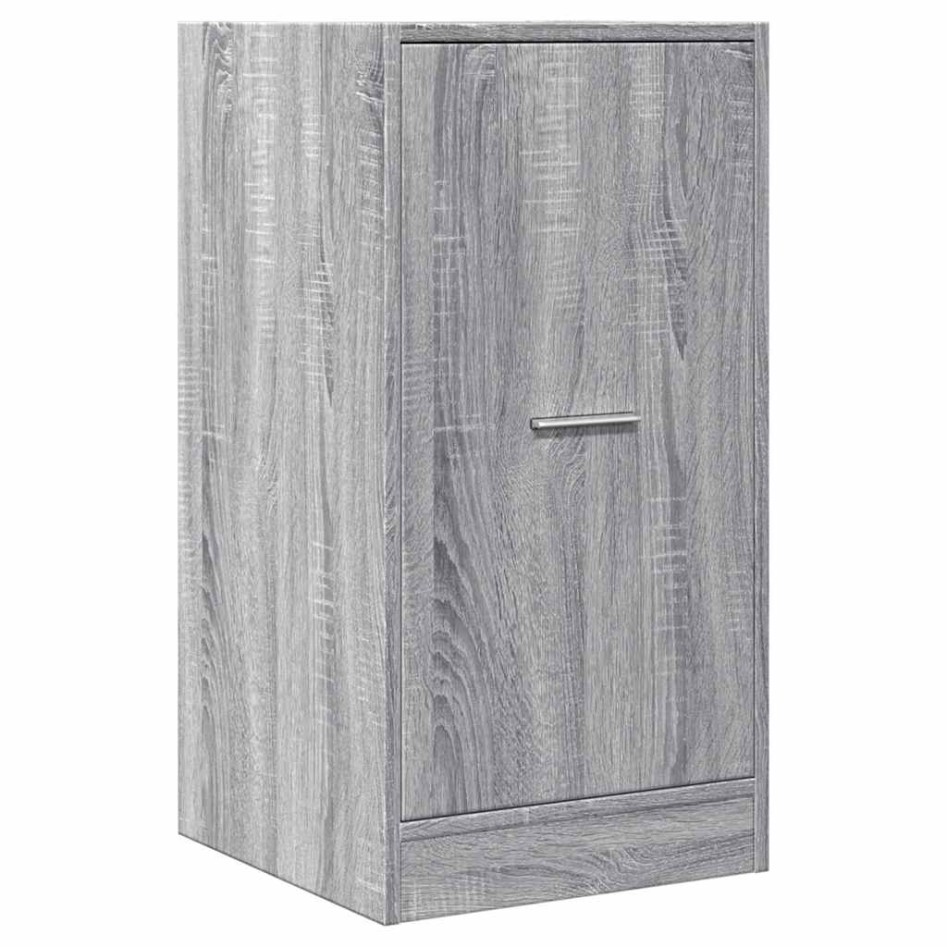 Armario botiquín madera ingeniería gris Sonoma 40x41x77,5