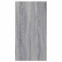 Armario botiquín madera ingeniería gris Sonoma 40x41x77,5