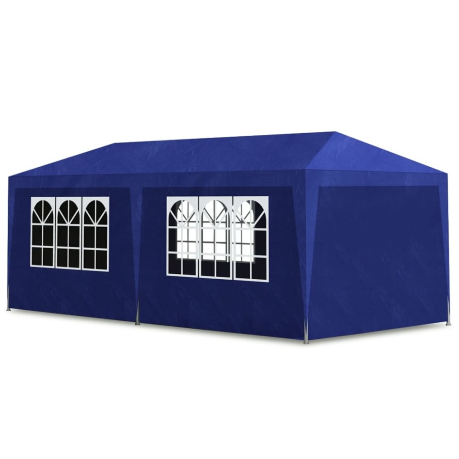 Carpa para fiestas azul 3x6