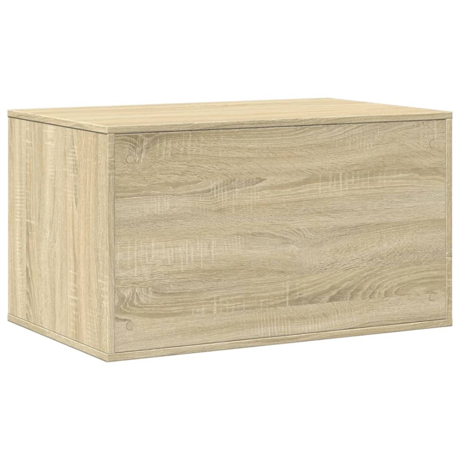 Mueble arenero para gatos madera roble Sonoma 80x50x45