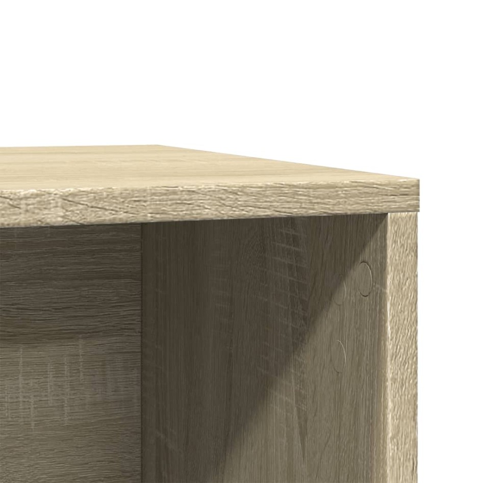 Mueble arenero para gatos madera roble Sonoma 80x50x45