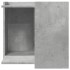 Mueble arenero de gatos madera gris hormigón 53x53x51