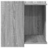 Mueble arenero para gatos madera gris Sonoma 53x53x51