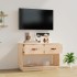 Mueble de TV de madera maciza de pino 90x40x60