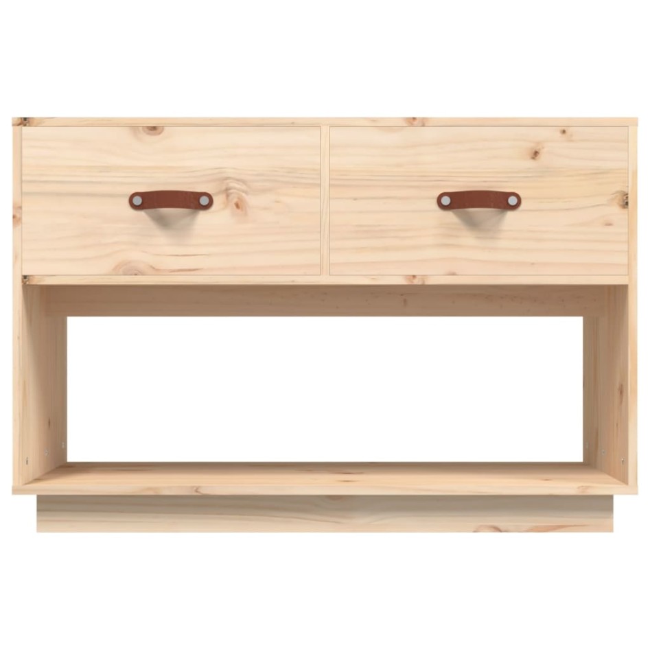 Mueble de TV de madera maciza de pino 90x40x60