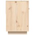 Mueble de TV de madera maciza de pino 90x40x60