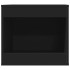 Mueble arenero para gatos madera ingeniería negro 47x59x42