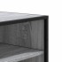 Zapatero madera de ingeniería y metal gris Sonoma 75x38x97,5