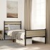 Estructura de cama sin colchón madera roble Sonoma 90x200