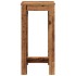 Mesa alta de bar madera de ingeniería envejecida 51x50x103,5