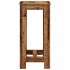 Mesa alta de bar madera de ingeniería envejecida 51x50x103,5
