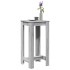 Mesa alta de bar madera ingeniería gris Sonoma 51x50x103,5