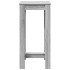 Mesa alta de bar madera ingeniería gris Sonoma 51x50x103,5