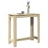 Mesa alta de bar madera ingeniería roble Sonoma 102x50x103,5