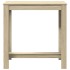Mesa alta de bar madera ingeniería roble Sonoma 102x50x103,5