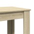 Mesa alta de bar madera ingeniería roble Sonoma 102x50x103,5