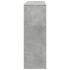 Estantería/divisor de espacios gris hormigón 100x33x94,5