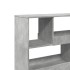 Estantería/divisor de espacios gris hormigón 100x33x94,5