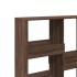 Estantería/divisor de espacios marrón roble 100x33x115