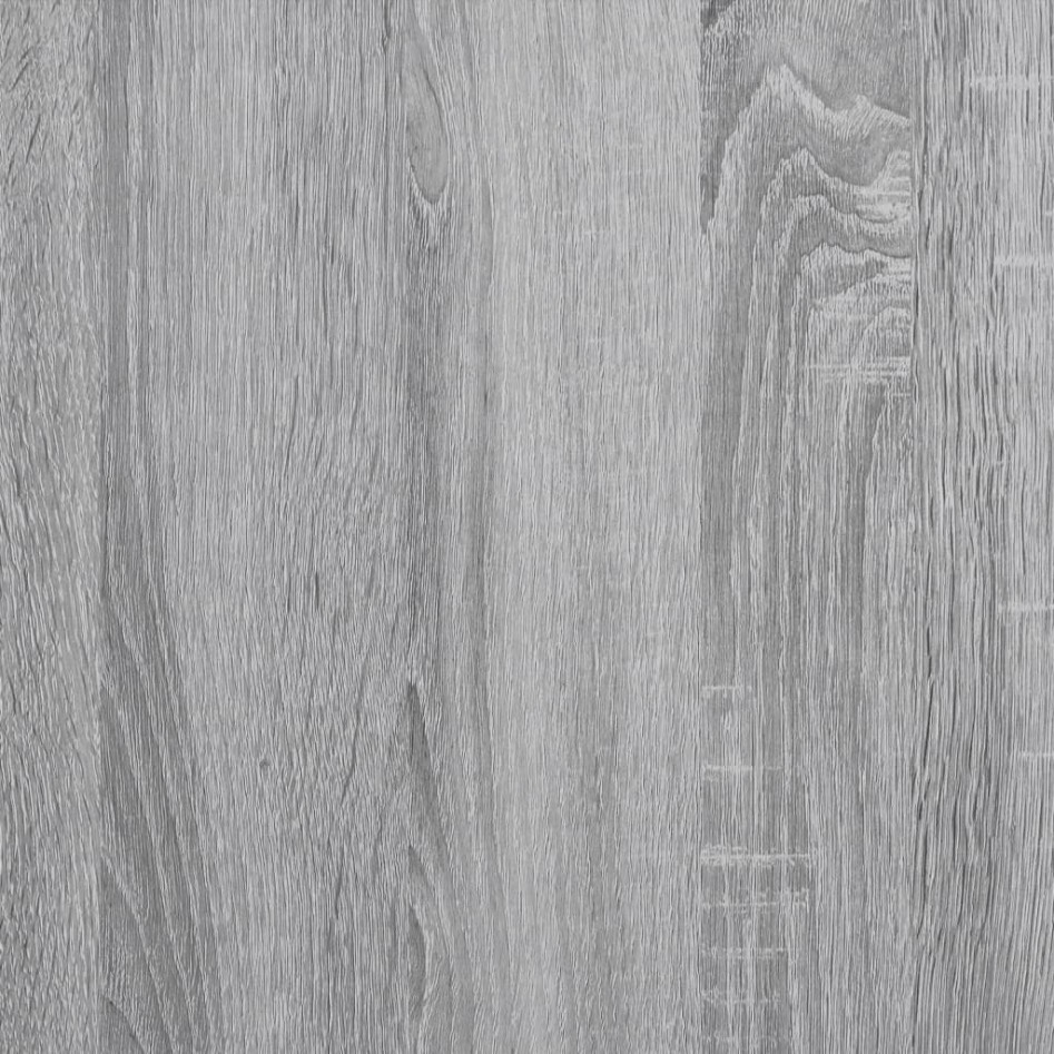 Mesa alta bar con estantes gris Sonoma 102x50x103,5