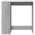 Mesa alta bar con estantes gris Sonoma 101x40x103,5