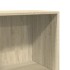 Estantería de madera de ingeniería roble Sonoma 40x30x152