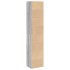 Estantería de madera de ingeniería gris Sonoma 40x30x189