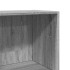 Estantería de madera de ingeniería gris Sonoma 40x30x189