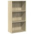 Estantería de madera de ingeniería roble Sonoma 60x30x114