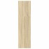 Estantería de madera de ingeniería roble Sonoma 60x30x114