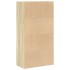 Estantería de madera de ingeniería roble Sonoma 60x30x114