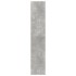 Estantería de madera de ingeniería gris hormigón 80x30x152